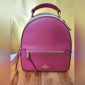 Authentic Coach Pink Jordyn Backpack